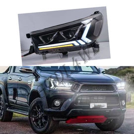 Clear Lens 4x4 Driving Lights  ,  Toyota Hilux Revo Rocco 2015 LED DRL Projector Head Light